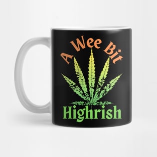 A Wee Bit Highrish Hamp Leaf Mug